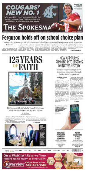 Cover of The Spokesman-Review (Spokane)