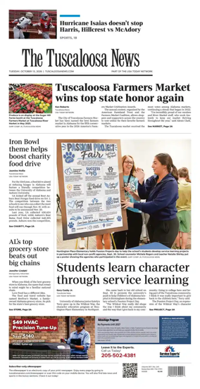 Cover of The Tuscaloosa News