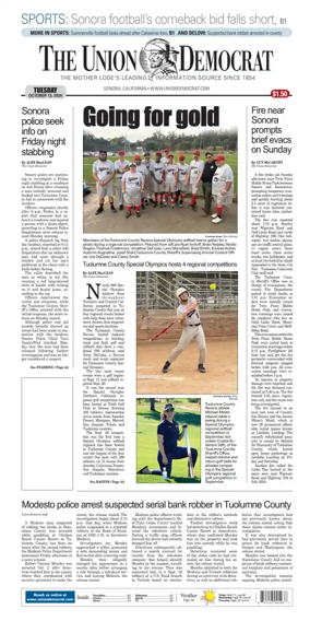 Cover of The Union Democrat