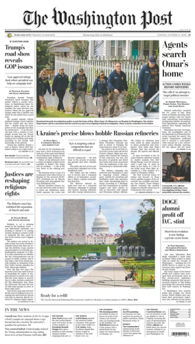 Cover of The Washington Post