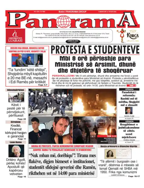 Cover of Panorama (Albania)