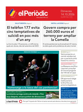 Cover of El Periodic D'Andorra