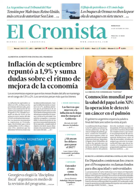 Cover of El Cronista