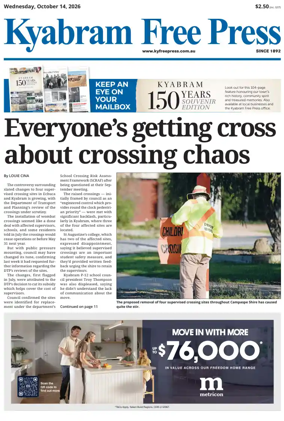 Cover of Kyabram Free Press
