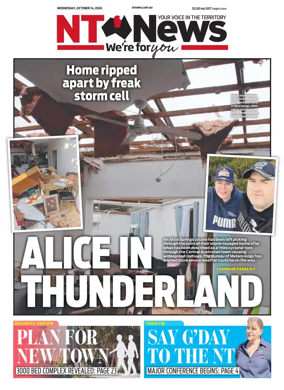 Cover of NT News