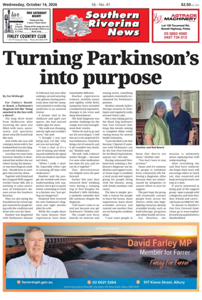 Cover of Southern Riverina news