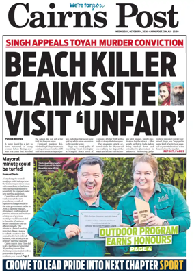 Cover of The Cairns Post