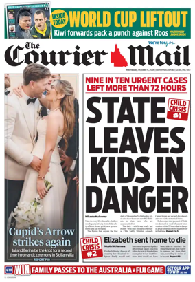 Cover of The Courier-Mail