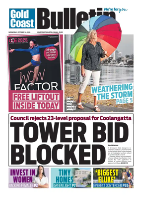 Cover of The Gold Coast Bulletin