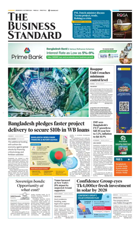 Cover of The Business Standard