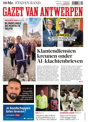 Cover of Gazet van Antwerpen Stad en Rand