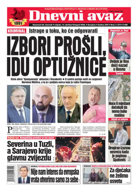 Cover of Dnevni avaz