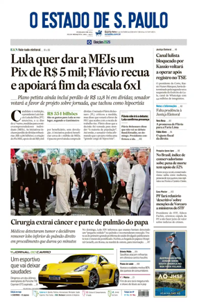 Cover of O Estado de S. Paulo