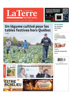 Cover of La Terre de chez nous