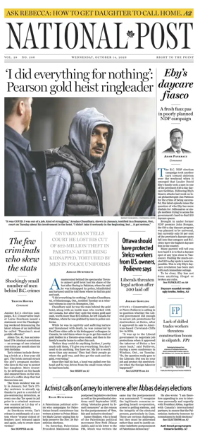 Cover of National Post - (National Edition)