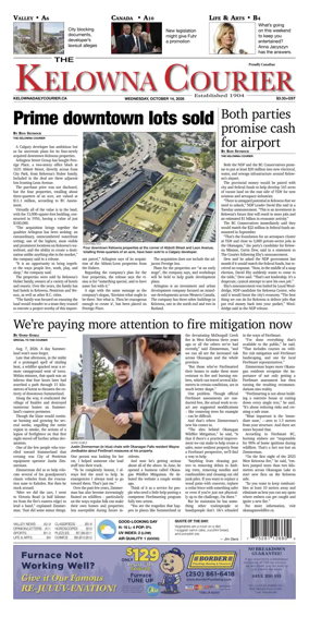 Cover of The Daily Courier