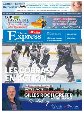 Cover of Tribune Express