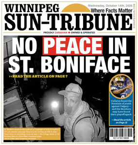 Cover of Winnipeg Sun