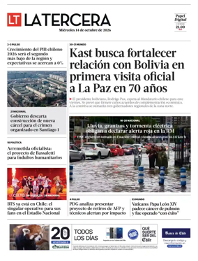 Cover of La Tercera