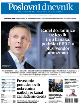 Cover of Poslovni Dnevnik