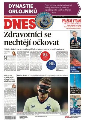 Cover of Dnes Prague Edition