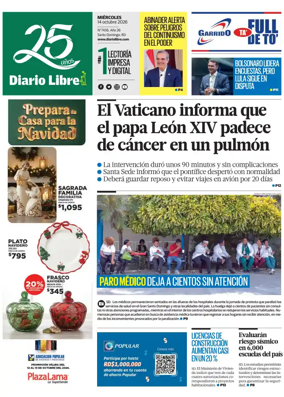Cover of Diario Libre (Republica Dominicana)