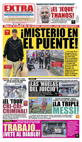 Cover of Diario Extra