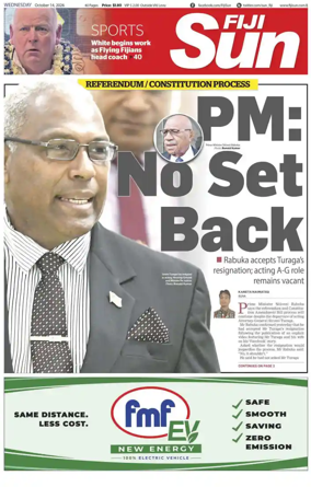 Cover of Fiji Sun