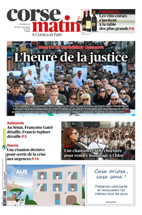 Cover of Corse Matin