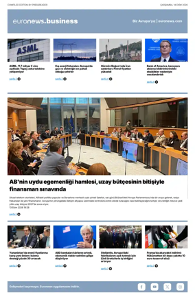 Cover of Euronews Business (Turkish) Compiled Editions