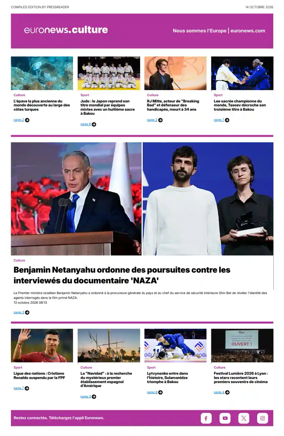 Cover of Euronews Culture (French)