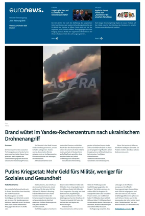 Cover of Euronews (German Edition)