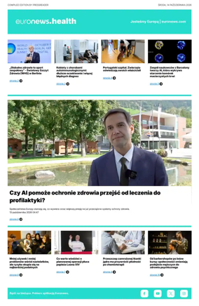 Cover of Euronews Health (Polish)
