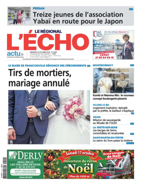 Cover of L'Echo le Regional