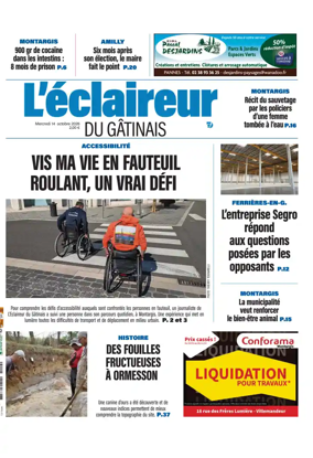 Cover of L'Eclaireur du Gatinais