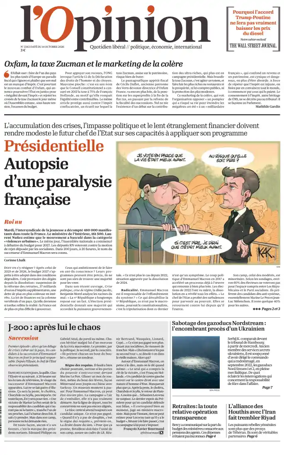 Cover of L'Opinion