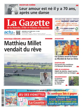 Cover of La Gazette de la Manche