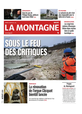 Cover of La Montagne (Moulins)