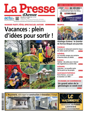 Cover of La Presse d'Armor
