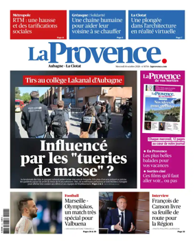 Cover of La Provence Aubagne-La Ciotat