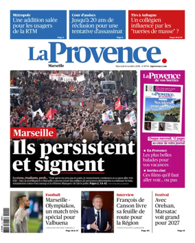Cover of La Provence Marseille