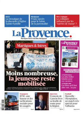 Cover of La Provence Martigues-Istres-Vitrolles-Marignane