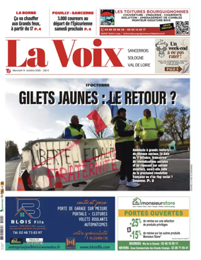 Cover of La Voix du Sancerrois
