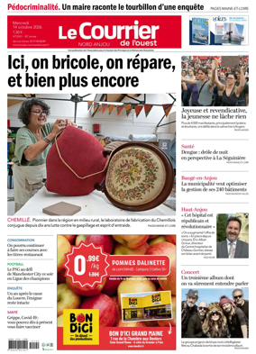 Cover of Le Courrier de l’Ouest (Nord Anjou)