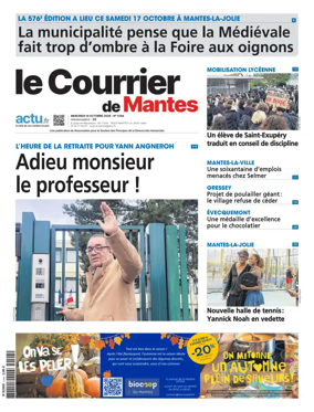 Cover of Le Courrier de Mantes