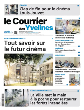 Cover of Le Courrier des Yvelines (Saint-Germain-en-Laye)