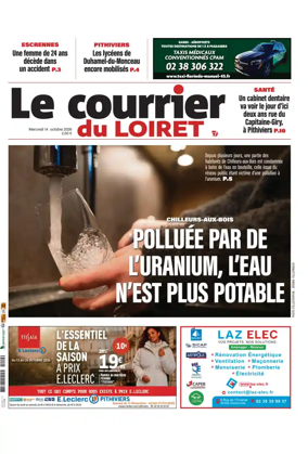 Cover of Le Courrier du Loiret
