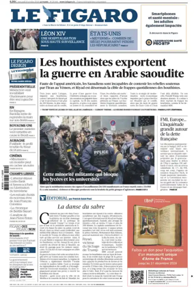 Cover of Le Figaro