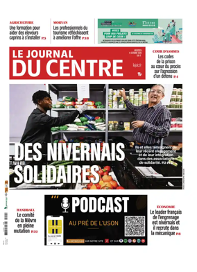 Cover of Le Journal du Centre