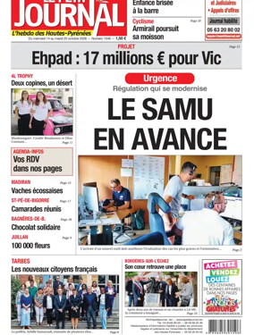 Cover of Le Petit Journal - L'hebdo des Hautes-Pyrenees